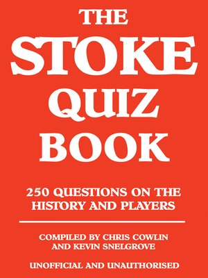 cover image of The Stoke Quiz Book
